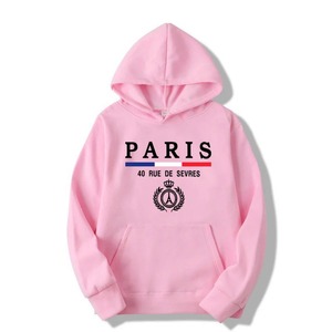 500gsm poids léger pull à capuche polaire doublé goutte épaule haute qualité hommes unisexe surdimensionné sweats 100% coton rapide - Product Image 6