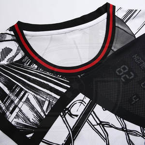 Uniforme de basket-ball professionnel unisexe à séchage rapide vêtements de sport confortables pour hommes grande taille pour les sports d'équipe - Product Image 2