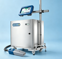 Impresora de Inyección de Tinta Continua de Alta Velocidad AX550i D, Máquina de Codificación y Marcado CIJ Industrial para Líneas de Producción de Envasado de Alimentos