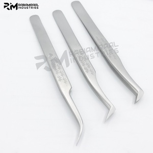 Pince à épiler pour extensions de cils RMI de haute qualité, en acier inoxydable, avec pointe pointue, prix de gros - Product Image 3