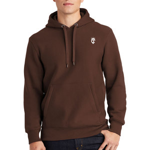 Sudadera con capucha de lana de algodón 100% para hombre, de la mejor calidad, ajuste Regular, estilo callejero francés, estampado informal de invierno, patrón sólido con capucha - Product Image 1