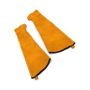 Mangas de soldadura de cuero personalizadas de calidad superior al por mayor, protectores de brazo de seguridad resistentes al calor OEM/ODM - Product Image 2