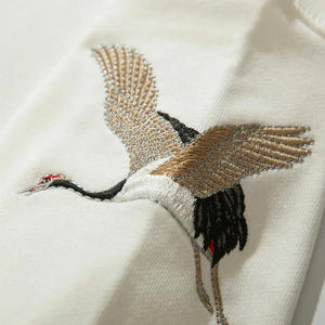 Achetez 100% Sweatshirts brodés en coton biologique Pull tricoté Hommes Hoodies & Sweatshirts - Product Image 3