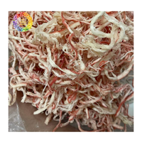 Stik cumi-cumi kering infusi kelapa, makanan ringan makanan laut beraroma untuk pesta dan penyambungan bir, cumi kering kering kering kukus