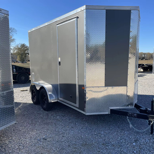 8x4 Apache Sports Box <b>Trailer</b> GVW 750KG 2xtone grey/blue lightweight <b>cargo</b> <b>trailer</b> with lockable box for sale 8x4 Apache Sports - Product Image 1