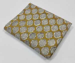 Bloc à main imprimé 100% coton tissu fabriqué à la main Jaipur patrimoine traditionnel écologique respirant bloc impression coton tissu - Product Image 2