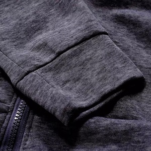 เสื้อฮู้ดสวมหัวผ้าฝ้าย100% ปรับแต่งได้สำหรับผู้ชายผู้หญิงเสื้อกีฬาปักลาย3D มีซิปรูดสำหรับฤดูหนาว - Product Image 3