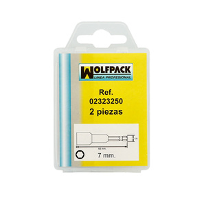 Clé à douille magnétique 7 mm (2 pièces) - Product Image 5