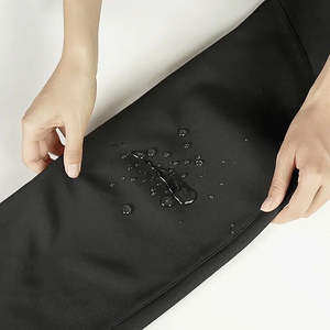 2024 personnalisé hommes Sport Nylon pantalon de haute qualité taille haute Polyester coupe-vent Patchwork rayures imperméable hiver décontracté - Product Image 2