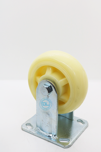 Vente en gros Heavy Duty 4 \ "5 \" 6 \ "8 \" roues industrielles en acier massif roue pivotante en caoutchouc Nylon PP caractéristique polypropylène - Product Image 6