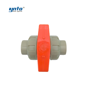 YNTO manuel PP-H PVDF PVC DN 25 <span class=keywords><strong>32</strong></span> 1 pouce DN20 vanne à boisseau sphérique - Product Image 5