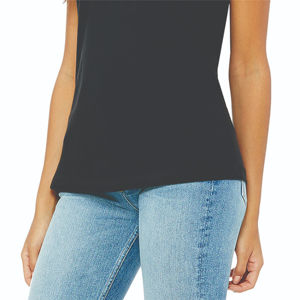 T-shirt organique unisexe de haute qualité T-shirts confortables et élégants avec logo personnalisé pour vêtements décontractés pour femmes en été - Product Image 3