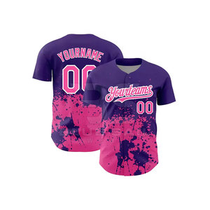 Jersey de béisbol Premium para equipos deportivos Tela de malla de poliéster ligera Jersey de béisbol clásico - Product Image 5