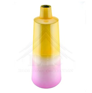 Rustic-style Metal Flower <b>Vase</b> with <b>Vintage</b> Charm and Shiny Color Powder Coated Finished for Farmhouse-inspired Interiors - Product Image 6
