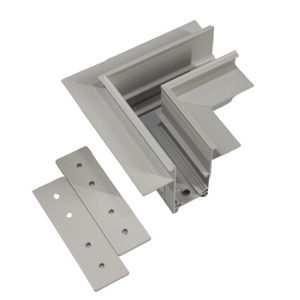 Connecteur de rail magnétique encastré à angle horizontal en aluminium blanc pour système d'éclairage sur rail magnétique LED - Vente en gros - Product Image 1