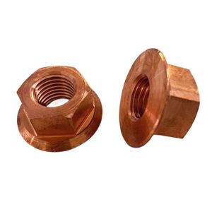 Écrou à bride en métal de qualité industrielle utilisé dans les usines, les ateliers et les usines de fabrication - Product Image 5