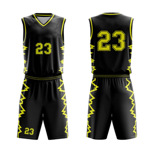 Diseño personalizado Baloncesto Jersey Uniformes Conjuntos Baloncesto Ropa 100% Poliéster Sublimación Equipo juvenil Patrón - Product Image 2