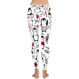 Ropa de yoga Temporada de otoño Sublimación Impresión Mujeres Leggings Venta al por mayor Mujeres de moda Fitness Leggings - Product Image 1