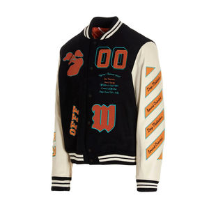 Chaqueta Universitaria de Béisbol para Hombre, Manga Larga, 100% Lana, Parches de Béisbol, Chaqueta Universitaria para Hombre - Product Image 6