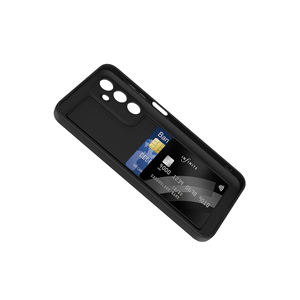 Coque en silicone premium Netzy SAFA Vitra Series pour Samsung Galaxy A16 avec protection de l'appareil photo et porte-cartes - Product Image 6