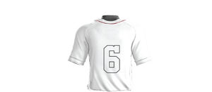 Uniforme de baseball pour femmes de couleur blanche et noire, haute qualité, meilleures caractéristiques, manches courtes, uniforme de baseball de haute valeur pour femmes - Product Image 5