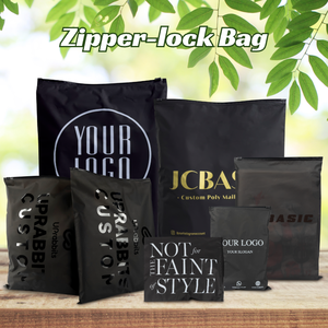 Busta con Cerniera Personalizzata di Alta Qualità Nero Opaco per Confezionare Abiti - Product Image 4