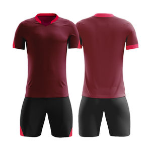 Nouvel arrivage Ensemble de maillots de football légers et respirants Conception personnalisée Confortable Nouvel arrivage des meilleurs uniformes de conception Vêtements de football - Product Image 4