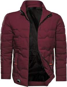 Coupe-vent léger et chaud à motif Veste imperméable à bulles pour hommes Manteau d'hiver matelassé Veste à bulles extérieure personnalisée OEM - Product Image 3