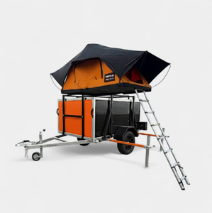 Tienda de Campaña de Techo de Alta Calidad, Compacta, para Remolque 74 (con TentBox) y Puerta Trasera de Carga - Product Image 5