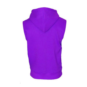Pulls à capuche sans manches à la mode de haute qualité OEM Automne Casual Hoodies Sleeveless Men's Hoodies - Product Image 6