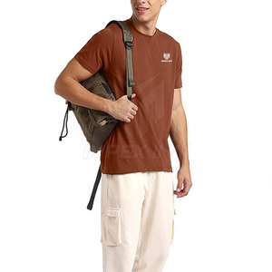 เสื้อยืดผู้ชายคุณภาพสูงแบบ Private Label จำนวนมาก เสื้อยืดผู้ชายผ้าฝ้าย - Product Image 3