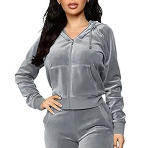 Survêtement respirant pour femme OEM, séchage rapide, unisexe, velours noir, jogging, ensembles de survêtement, taille plus, bas de survêtement actifs 2026 - Product Image 2