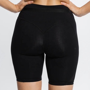 Gran oferta, pantalones cortos de gimnasio para mujer, cintura alta, personalizados, sólidos, para mujer, pantalones cortos deportivos lisos para correr para mujer - Product Image 6