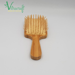 Peine de bambú Natural para todas las edades, suministros de baño para Hotel, tamaño 23x8x cm - Product Image 6