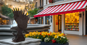 รูปปั้นนกอินทรีทองเหลืองสัตว์ป่าสำหรับสะสมรูปปั้นป่าตกแต่งห้องโดยสารงานศิลปะรูปสัตว์ป่ารูปแกะสลักโลหะสำหรับงานแต่งงาน - Product Image 5