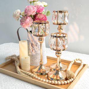 Hot Selling Aluminum Glass Crystal <b>Tealight</b> Votive Latest Standard Metal <b>Tealight</b> <b>Candles</b> Attractive Stand - Product Image 3