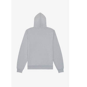 Bella + Toile Brodé Blanc Heather Sweat pour Hommes Femmes Durable Coton-Poly Mélange Écologique 480g Pull À Capuche - Product Image 5