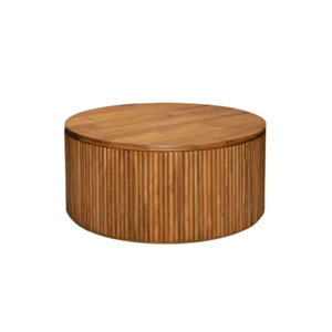 <b>Round</b> Coffee <b>Table</b> Teak <b>Wood</b> Materials Center <b>Table</b> for Living Room Furniture Manufacturiing in Indonesia - Product Image 6