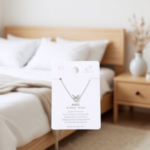 Bracelet de cheville Constellation Bélier en acier inoxydable plaqué or, bijou délicat pour femme, à porter au quotidien - Product Image 3