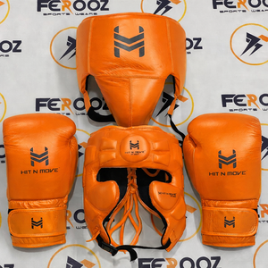 Guantes de Sparring Hit N Move Silver MMA con Cordones, Diseño Ergonómico, Protección de Cabeza Absorbente de Impactos, Protector Inguinal, Cierre de Gancho y Bucle - Product Image 3