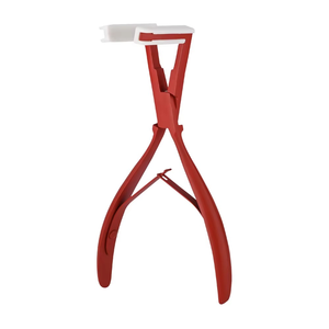 Pince à micro-liens angulaire en acier inoxydable de haute qualité, outils d'extension de cheveux, utilisation professionnelle en salon, application et retrait des cheveux - Product Image 2