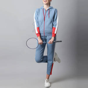 Tenues de sport d'hiver pour femmes de haute qualité 100% coton, nouveaux ensembles tendance, respirants, légers, personnalisés - Product Image 5