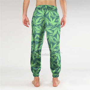 กางเกงออกกำลังกายสำหรับผู้ชายกางเกงออกกำลังกายลำลองทรงตรงน้ำหนักเบาระบายอากาศเป็นมิตรกับสิ่งแวดล้อมผ้าคอตตอน100% - Product Image 4