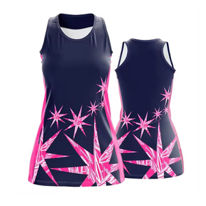 Nouveaux uniformes de netball imprimés, respirants, légers, à prix bas, séchage rapide, haute qualité, en vente - Product Image 1