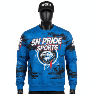 Sudadera con Capucha Estampada Personalizada de Talla Grande, 100% Algodón Felpa, Colores Personalizados, Patrón Sólido, Ropa de Otoño, Transpirable y Ecológica - Product Image 1