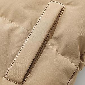 Veste d'hiver à capuche pour hommes, manteau alternatif chaud et épais en duvet, coupe-vent, imperméable, tenue décontractée en plein air - Product Image 3