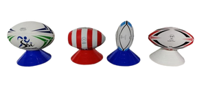 Rugbirra Pelotas de rugby de calidad premium Mejor tamaño-5 Pelota duradera para todo clima con agarre fuerte - Product Image 3