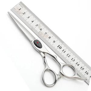 Juego de tijeras de estilista profesional, tijeras de pelo de salón con punta de hoja afilada, mango de acero para adelgazar y peluquería - Product Image 4