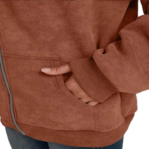 Nouveauté : sweat-shirts à capuche zippés en coton premium pour hommes, streetwear, design personnalisé, sweat-shirts à capuche zippés, 100% coton molleton - Product Image 5