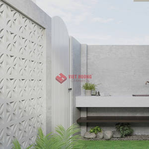 Blocs de ciment blancs fabriqués au Vietnam, carreaux pleine masse pour murs intérieurs - Product Image 4